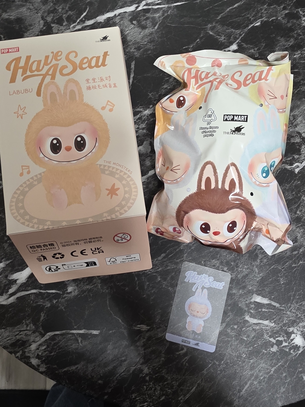 Pop Mart Labubu "Have A Seat" Blind Box Figure -Zizi